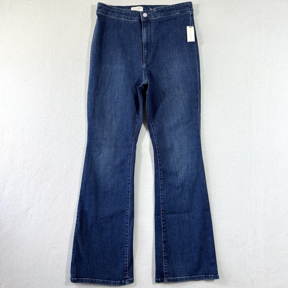 Picro Anthropologie Jeans Womens 31 Flare Jean High Rise Minimalist Denim NWT‎